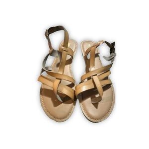 Old Navy Tan Strappy Sandals